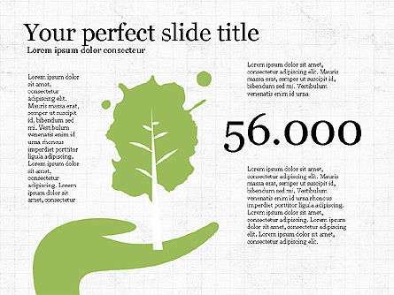 Eco friendly concetto di presentazione, Slide 8, 03786, Modelli Presentazione — PoweredTemplate.com
