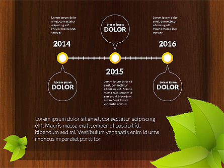 Wooden Data Driven Report Concept, Slide 5, 03790, Data Driven Diagrams and Charts — PoweredTemplate.com