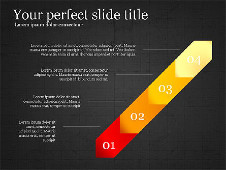 Semplici infografica forme, Slide 11, 03792, Infografiche — PoweredTemplate.com