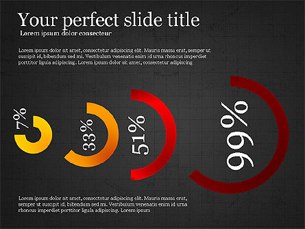 Formes infographiques simples, Diapositive 12, 03792, Infographies — PoweredTemplate.com