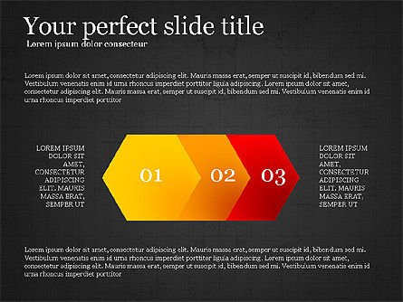 Semplici infografica forme, Slide 14, 03792, Infografiche — PoweredTemplate.com