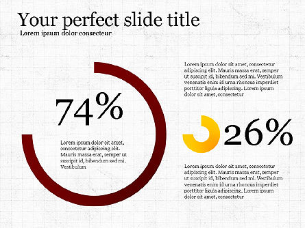 Formes infographiques simples, Diapositive 8, 03792, Infographies — PoweredTemplate.com