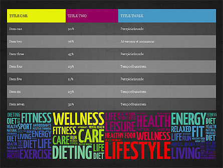 Concepto de apresentação de saúde, Deslizar 13, 03794, Modelos de Apresentação — PoweredTemplate.com