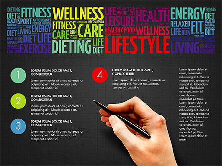 Concepto de Presentación de Salud, Diapositiva 16, 03794, Plantillas de presentación — PoweredTemplate.com