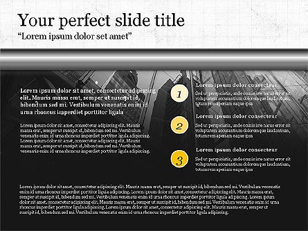 Présentation de style commercial, Diapositive 12, 03801, Modèles de présentations — PoweredTemplate.com
