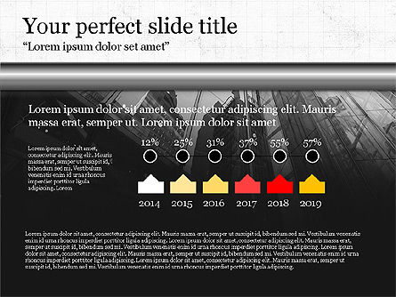 비즈니스 스타일 프레젠테이션, 슬라이드 15, 03801, 프레젠테이션 템플릿 — PoweredTemplate.com