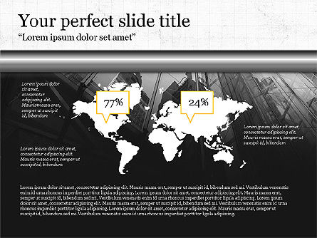 Présentation de style commercial, Diapositive 16, 03801, Modèles de présentations — PoweredTemplate.com