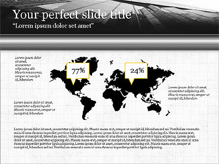 Presentación de estilo empresarial, Diapositiva 8, 03801, Plantillas de presentación — PoweredTemplate.com