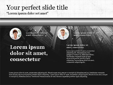Présentation de style commercial, Diapositive 9, 03801, Modèles de présentations — PoweredTemplate.com