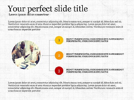Jaringan Bisnis, Slide 4, 03802, Diagram Proses — PoweredTemplate.com