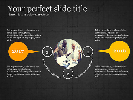 Le réseautage d'affaires, Diapositive 9, 03802, Schémas de procédés — PoweredTemplate.com