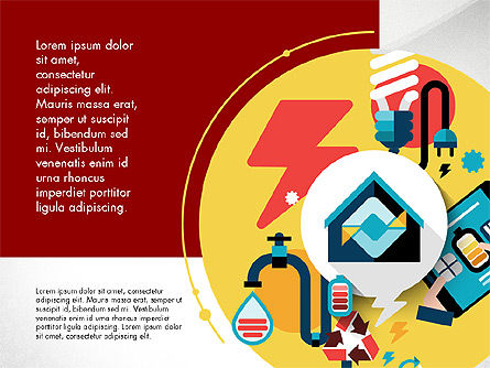 Formas energéticas, Diapositiva 6, 03808, Plantillas de presentación — PoweredTemplate.com