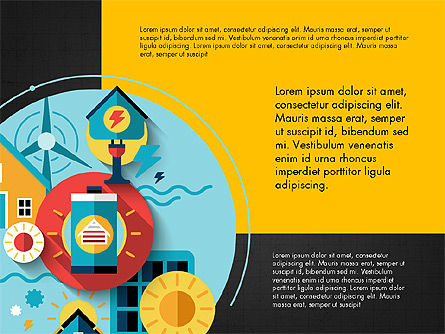 Formas energéticas, Diapositiva 9, 03808, Plantillas de presentación — PoweredTemplate.com