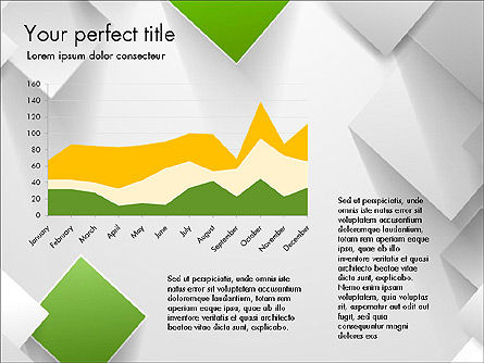 Geometrical Slide Deck, Slide 6, 03812, Presentation Templates — PoweredTemplate.com