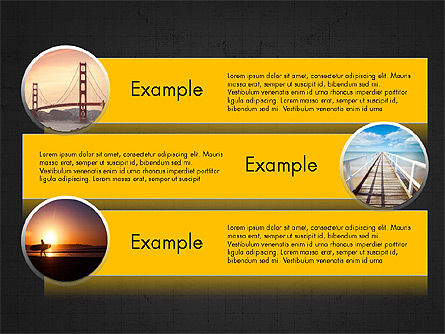 Puntos y Flechas, Diapositiva 14, 03813, Diagramas de proceso — PoweredTemplate.com