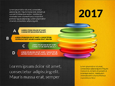 Infographics da esfera cortada, Deslizar 13, 03815, Infográficos — PoweredTemplate.com
