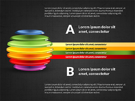 Infografía de Esfera Cortada, Diapositiva 14, 03815, Infografías — PoweredTemplate.com