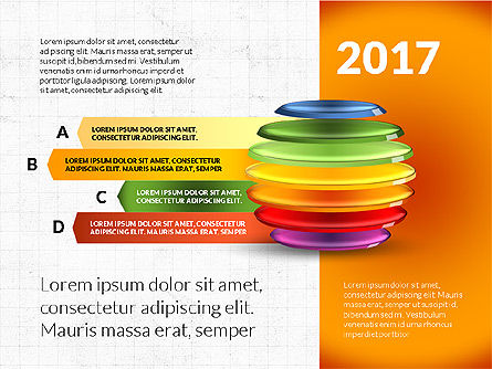 Infografica sfera a fette, Slide 5, 03815, Infografiche — PoweredTemplate.com