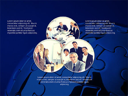 Organización y Conexiones, Diapositiva 14, 03816, Organigramas — PoweredTemplate.com