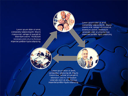 Organización y Conexiones, Diapositiva 16, 03816, Organigramas — PoweredTemplate.com