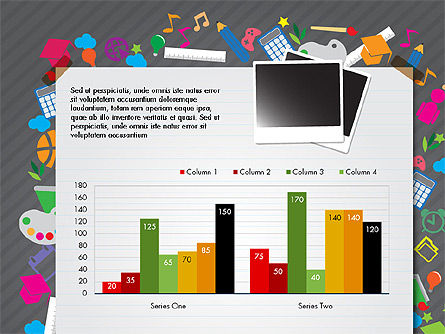 Plate-forme de présentation de l'école primaire, Diapositive 4, 03818, Graphiques et schémas pédagogiques — PoweredTemplate.com