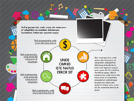 Dek Presentasi Sekolah Dasar, Slide 6, 03818, Bagan dan Diagram Pendidikan — PoweredTemplate.com