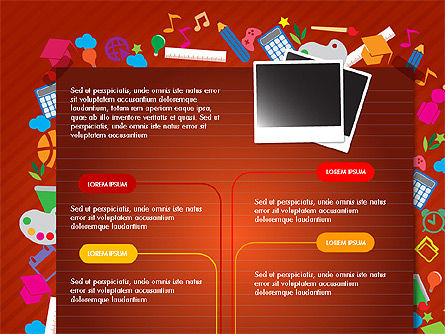 Primary School Presentation Deck, Slide 9, 03818, Education Charts and Diagrams — PoweredTemplate.com