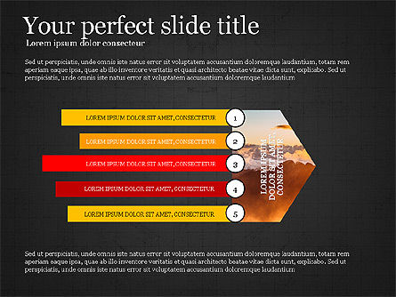 アジェンダ、オプション、プロセス, スライド 14, 03821, 段階図 — PoweredTemplate.com