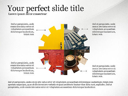 アジェンダ、オプション、プロセス, スライド 2, 03821, 段階図 — PoweredTemplate.com