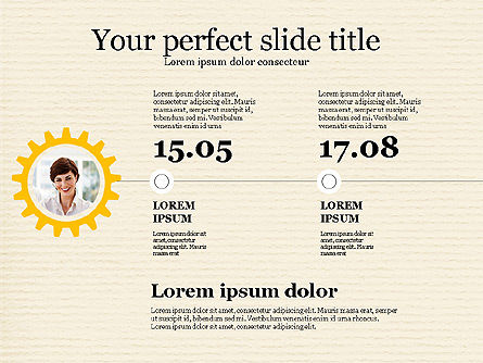 L'efficienza del personale, Slide 4, 03825, Grafici Organizzativi — PoweredTemplate.com