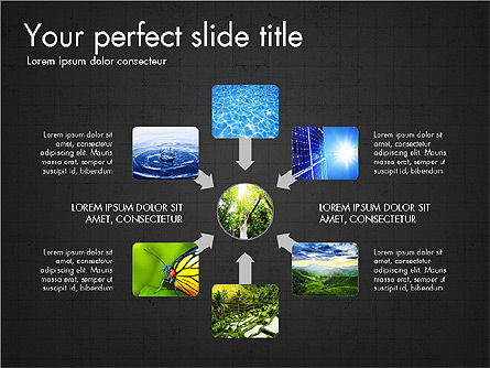 Placa de apresentação de sustentabilidade, Deslizar 15, 03826, Modelos de Apresentação — PoweredTemplate.com