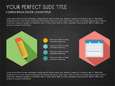 Business Presentation in Material Design Style, Slide 14, 03828, Presentation Templates — PoweredTemplate.com