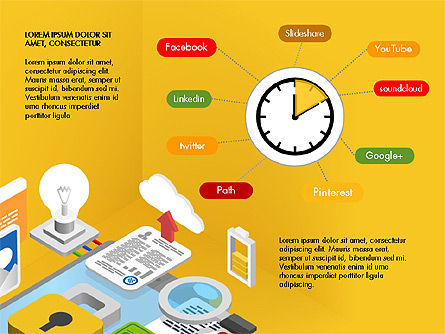 Placa de apresentação de inovação, Deslizar 10, 03829, Modelos de Apresentação — PoweredTemplate.com