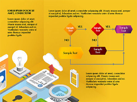 Placa de apresentação de inovação, Deslizar 2, 03829, Modelos de Apresentação — PoweredTemplate.com