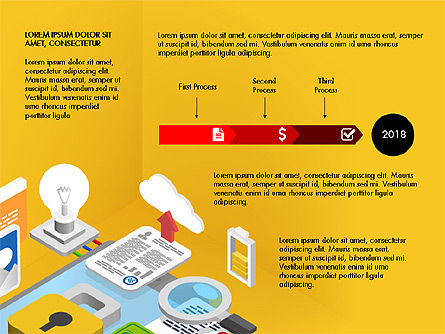 Placa de apresentação de inovação, Deslizar 4, 03829, Modelos de Apresentação — PoweredTemplate.com