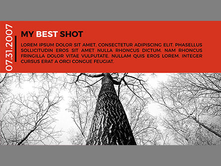 Professionele fotograaf portfolio, Dia 7, 03832, Presentatie Templates — PoweredTemplate.com