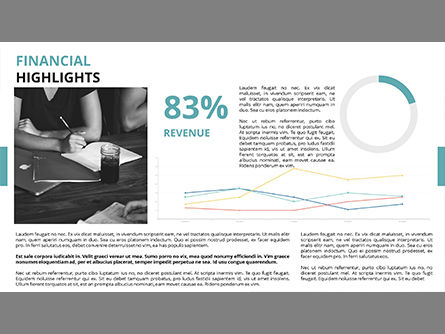 Plate-forme de présentation de rapport annuel de l'entreprise, Diapositive 14, 03833, Modèles de présentations — PoweredTemplate.com