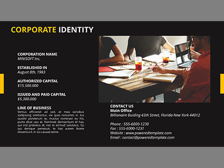 Company Annual Report Presentation Deck, Slide 29, 03833, Presentation Templates — PoweredTemplate.com