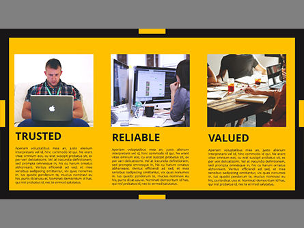 Company Annual Report Presentation Deck, Slide 35, 03833, Presentation Templates — PoweredTemplate.com