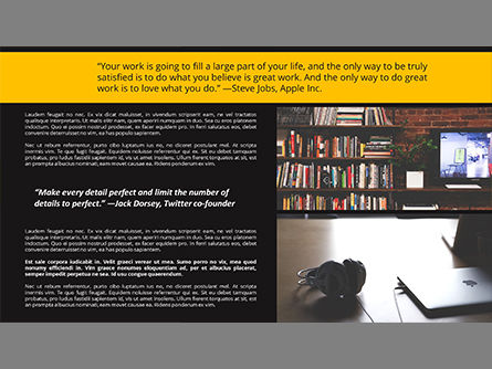 Company Annual Report Presentation Deck, Slide 37, 03833, Presentation Templates — PoweredTemplate.com