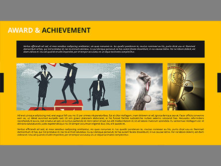 Company Annual Report Presentation Deck, Slide 45, 03833, Presentation Templates — PoweredTemplate.com