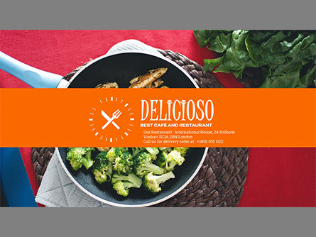 Restaurant Catalog Presentation Template, Slide 18, 03836, Presentation Templates — PoweredTemplate.com