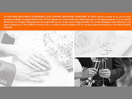 Wedding Photo Album Brochure Template, Slide 18, 03838, Presentation Templates — PoweredTemplate.com