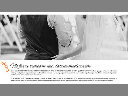 Wedding Photo Album Brochure Template, Slide 7, 03838, Presentation Templates — PoweredTemplate.com