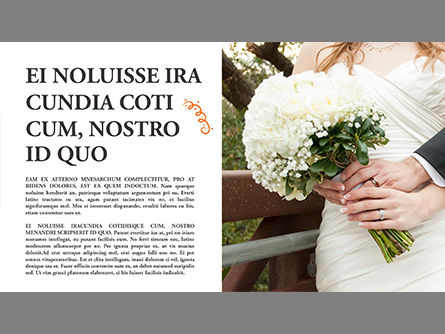 Wedding Photo Album Brochure Template, Slide 9, 03838, Presentation Templates — PoweredTemplate.com