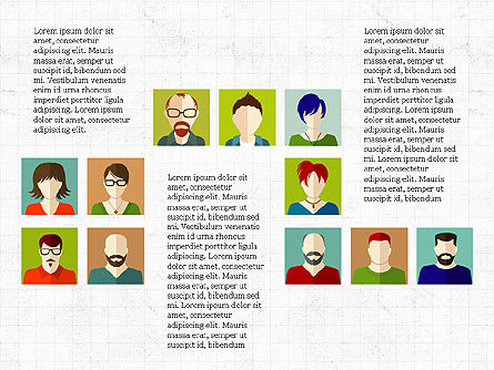 Recursos Humanos Slide Deck, Diapositiva 8, 03842, Formas — PoweredTemplate.com