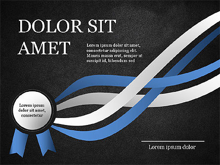 Marco del certificado con la cubierta de la diapositiva del sello, Diapositiva 15, 03845, Formas — PoweredTemplate.com