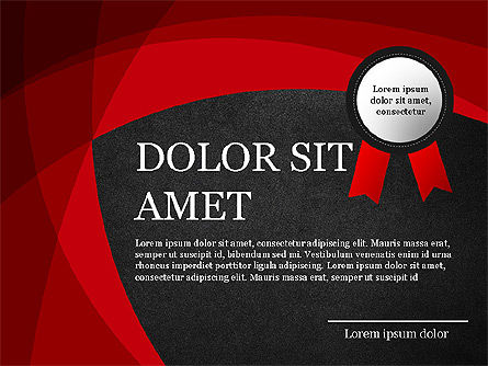 Certificaat frame seal diaserie, Dia 16, 03845, Figuren — PoweredTemplate.com