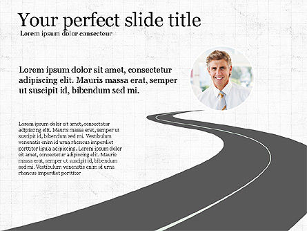 Leadership ponte presentazione, Modello PowerPoint, 03846, Modelli Presentazione — PoweredTemplate.com