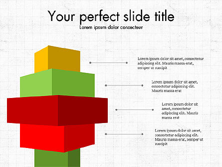 3D Compound Shapes Slide Deck, Slide 6, 03847, Shapes — PoweredTemplate.com